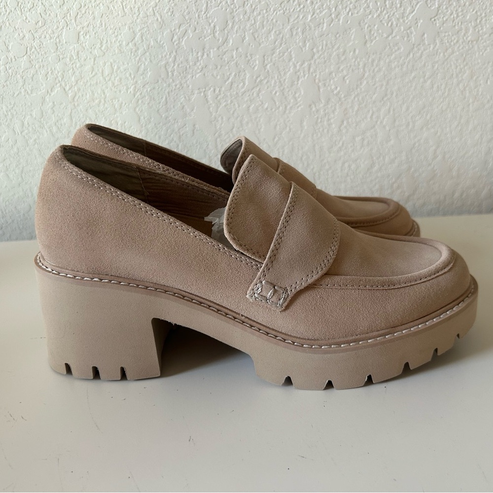 Dolce Vita Chunky Tan Loafers